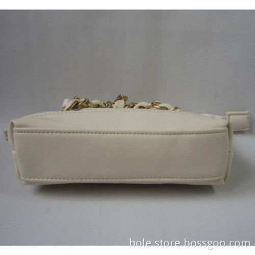 PU Cosmetic Bag with Quilting Design for Promotional, Nylon Zipper for Closure